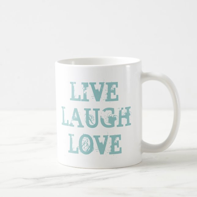 Tasse à café vive rire amour pour les amis et la f (Droite)