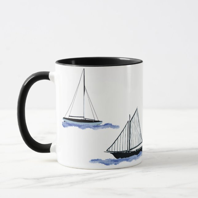 tasse à café voilier (Gauche)