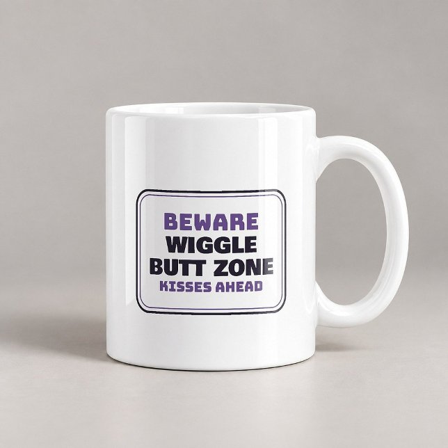 Tasse à café Zone Fesses Qui Gigotent Bisous Devan (Créateur téléchargé)