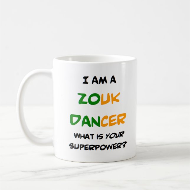 tasse à café zouk dancer (Gauche)