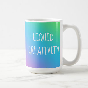 Tasse à dégradé arc-en-ciel Liquid Creativity