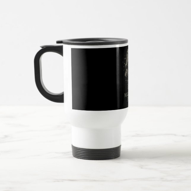 Tasse à design de champignon fantaisiste (Gauche)