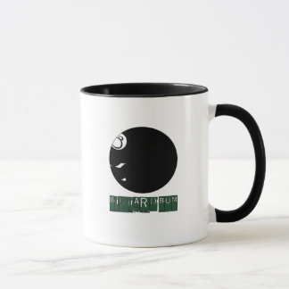 Tasse à deux tons de Billard