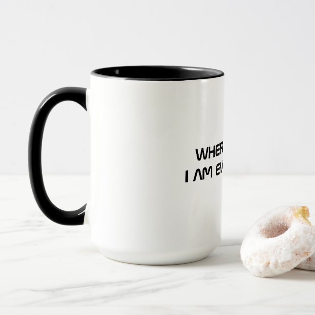 Tasse à distance de visionnement (Avec donut)