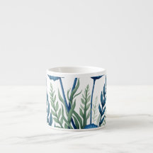 Tasse à espresso Boho Botanique, Mug de café éléga