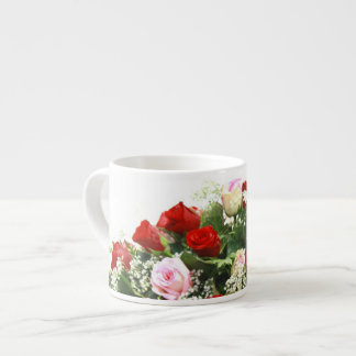 Tasse à expresso Roses