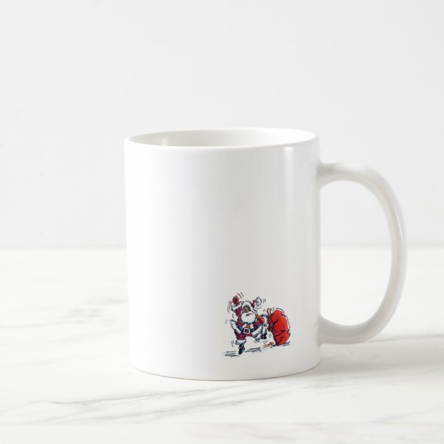 Tasse à gauche de Père Noël en colère (Droite)