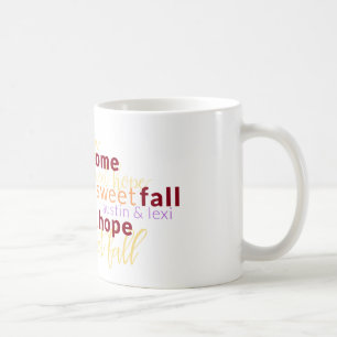 Tasse à la maison douce de série