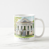 Tasse à la maison historique de la Louisiane