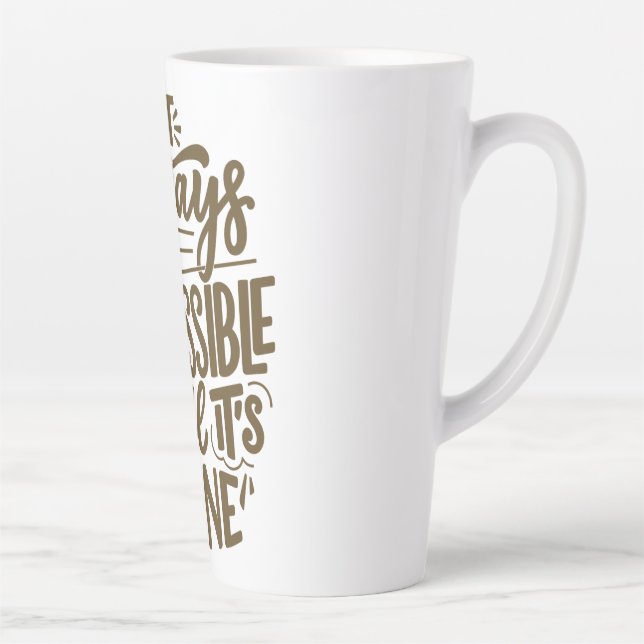 Tasse à Latte (Droite)
