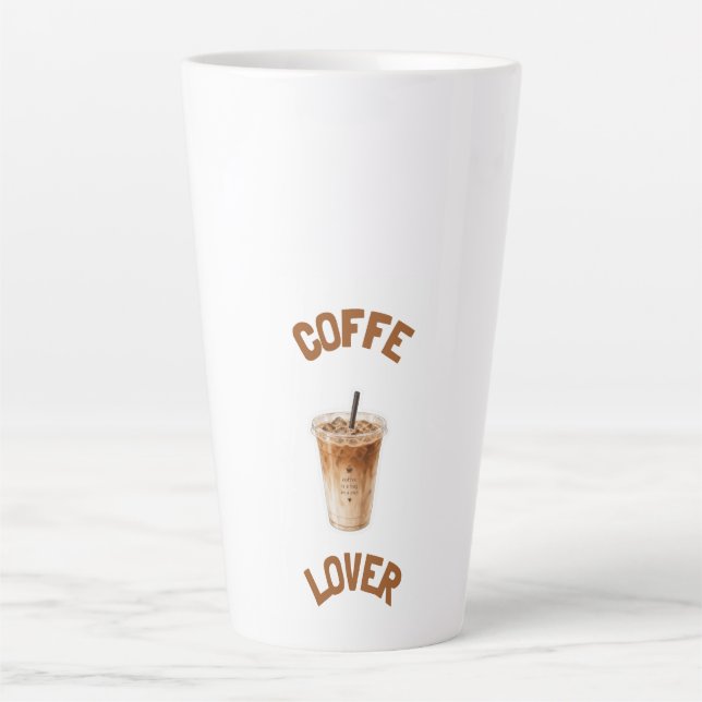 tasse à latte (Devant)