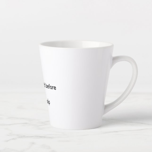 Tasse à Latte (Droite)