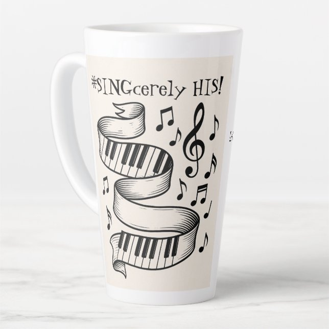 Tasse à Latte (Angle gauche)