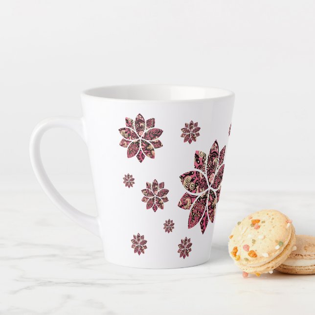Tasse à latte (En situation)