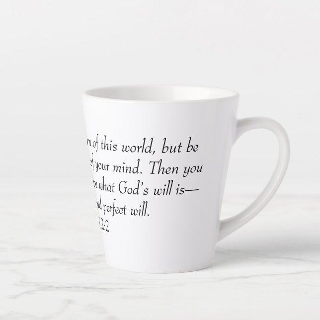 Tasse à latte (Droite)