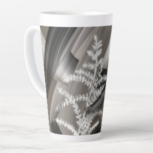 Tasse à latte Abstraite Maison Le doux murmure de