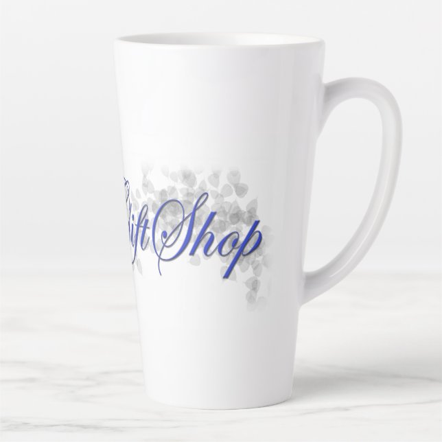 Tasse à latte de la boutique de cadeaux MGD (Droite)
