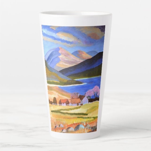 tasse à latte des Highlands écossais  (Devant)
