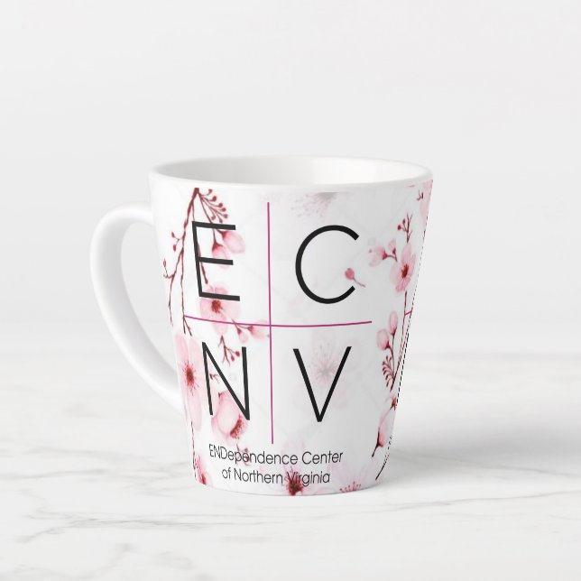 Tasse à latte ECNV (Angle gauche)