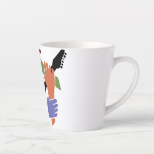 Tasse à Latte Guitar in Hand
