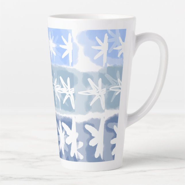 Tasse à Latte - jours d'hiver  (Droite)