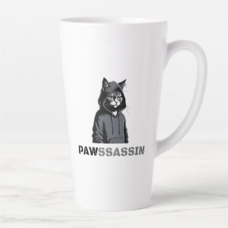 Tasse à latte PAWSSASSIN – Énergie de chat de rue