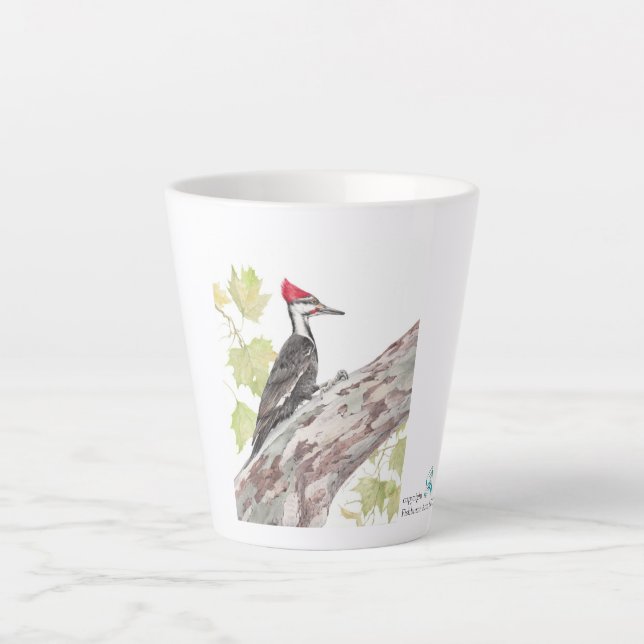 Tasse à latte - Pic pileaté (Devant)