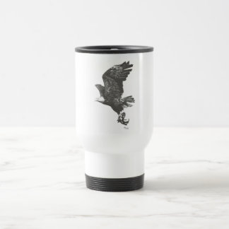 Tasse à l'encre chauve de voyage d'Eagle