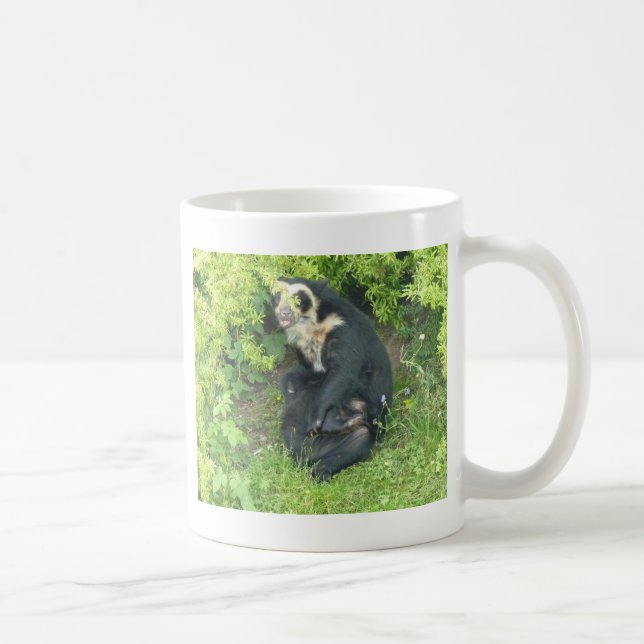 Tasse à lunettes d'ours, collection d'animaux (Droite)