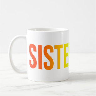 Tasse à marquage SŒURHOOD Arc-en-ciel