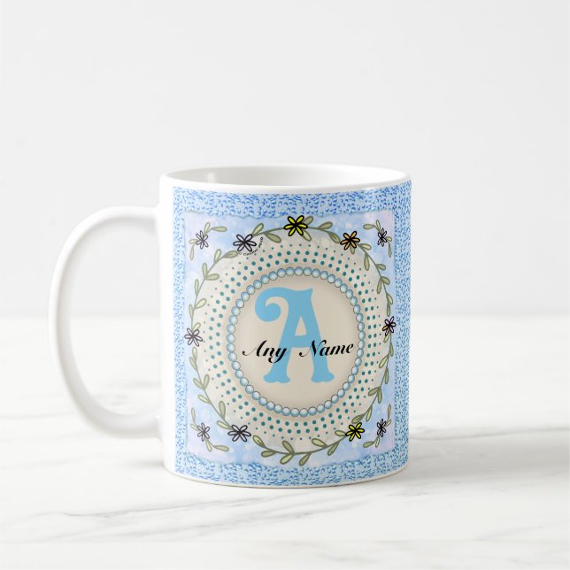 Tasse à monogramme Ferny (Gauche)