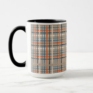 Tasse à motif carreaux