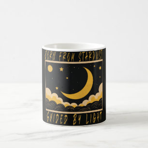 Tasse à motif céleste Croissant de Lune