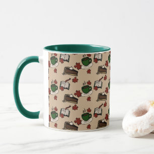 Tasse à motif de café