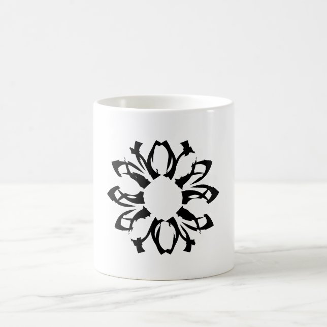 Tasse à motif floral à un élément (Centre)