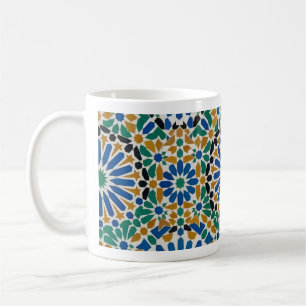 Tasse à motif marocain Benzaq Zellige
