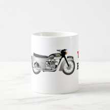 Tasse à moto Triumph T100A classique