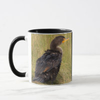 Tasse à oiseaux Cormoran à double crête