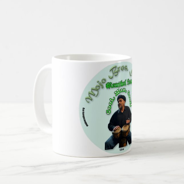 Tasse à rasage – Savon mentholé Mojo Brothers (Devant gauche)