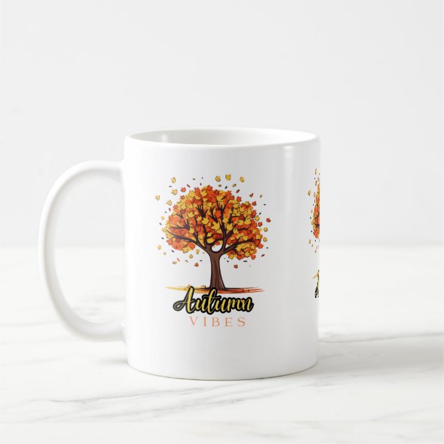 Tasse à thé avec design d'arbre (Gauche)
