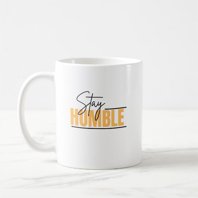 Tasse à thé blanche avec motif imprimé  (Gauche)