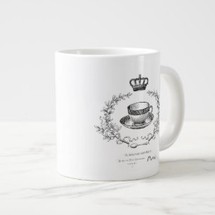 Tasse à thé française vintage