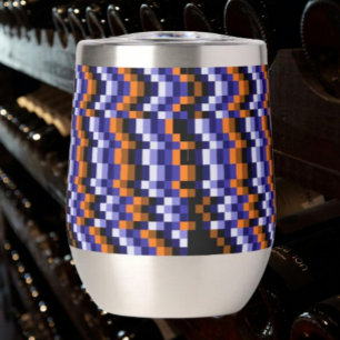Tasse à vin sans pied en Pixel Art – Vibes Rétro