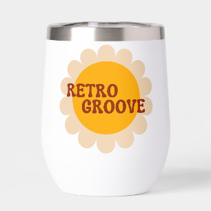 Tasse à vin thermique Retro Groove