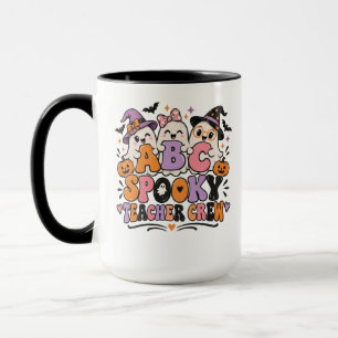 Tasse ABC Équipe Enseignante Effrayante Halloween