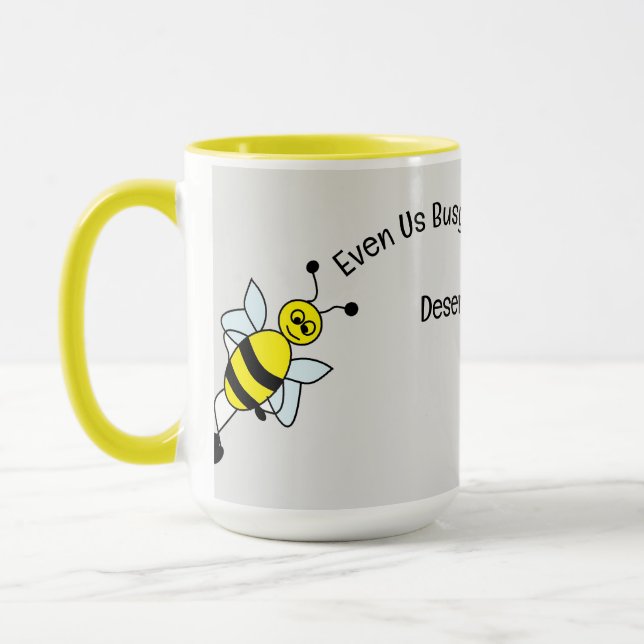 Tasse : Abeille Occupée (Gauche)