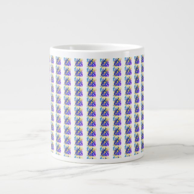 Tasse Abstraite Amusante (Devant)