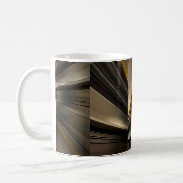 Tasse abstraite Bronze Light (Gauche)