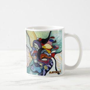Tasse abstraite d'Alemshah - sous-marine
