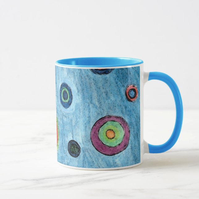 Tasse abstraite d'amusement (Droite)